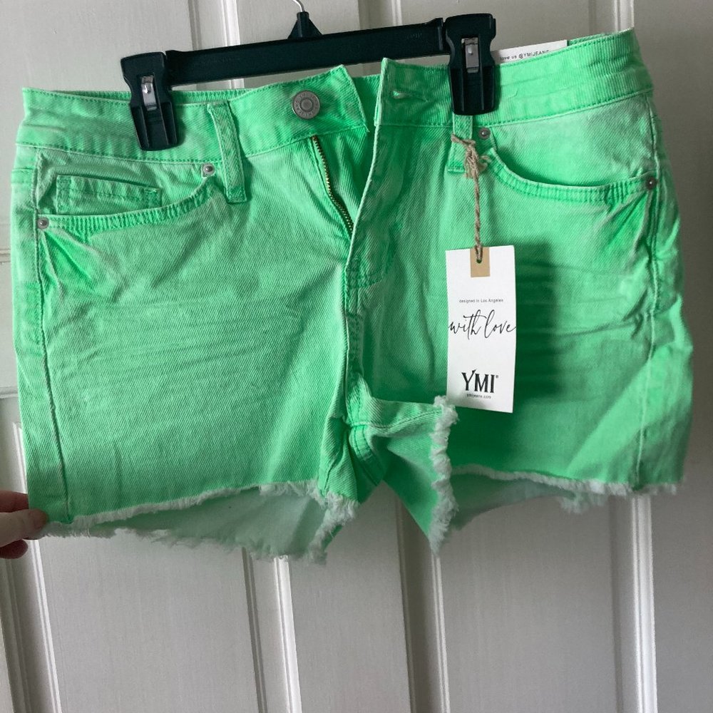 Bright Green Shorts